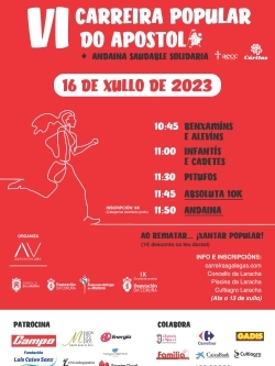 VI CARREIRA POPULAR DO APÓSTOLO. IX CIRCUÍTO DEPUTACIÓN DA CORUÑA 2023